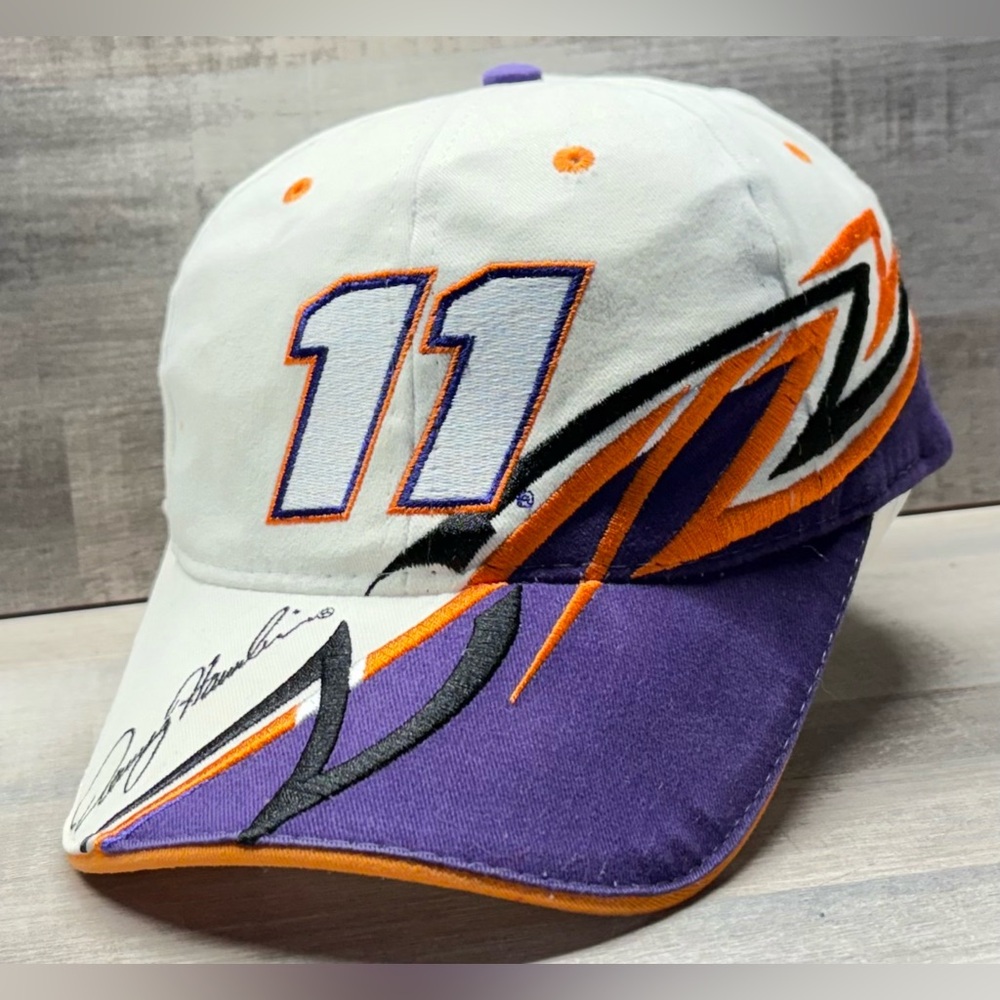 VTG Tribal Denny Hamlin #11 Hat NASCAR Chase Authentics Joe Gibbs Racing FedEx